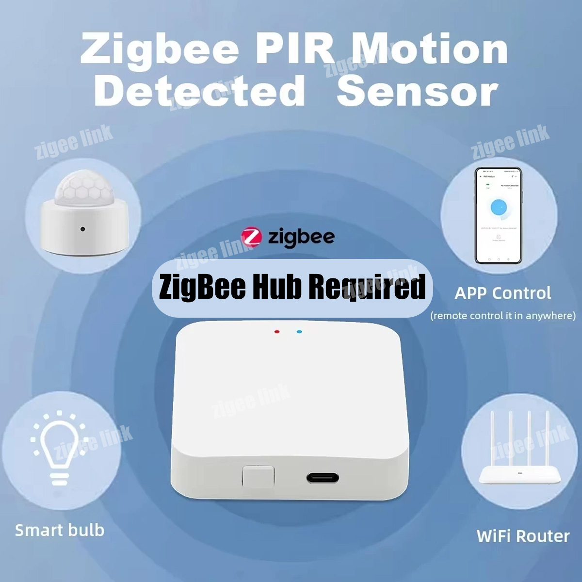 ZigBee 3.0 PIR Motion Sensor W - Pir Motion Sensor ulasan dan harga