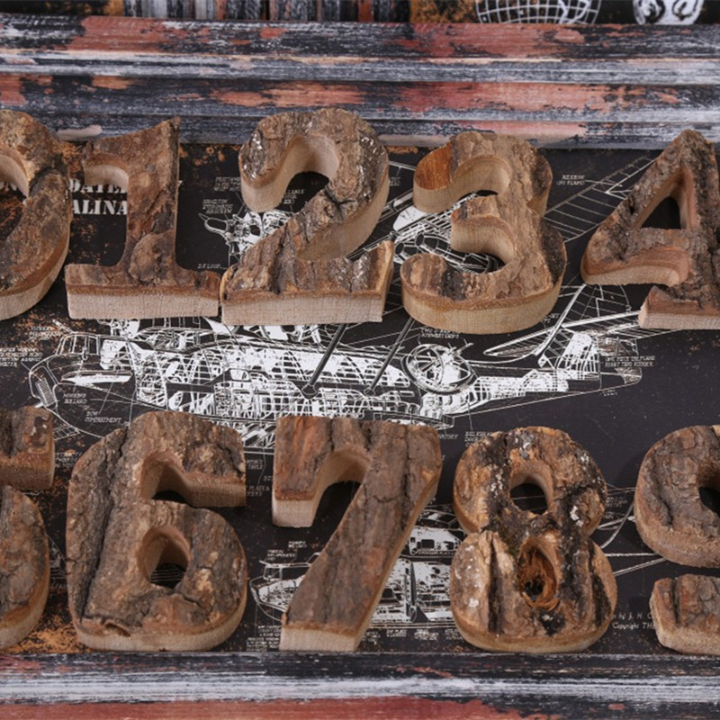 Wooden Letters Home Decor Alph - Smart Home Decor ulasan dan harga
