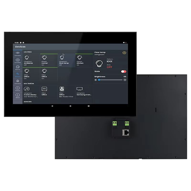 New 14 Inch Metal Body Wall Mo - Smart Home Touchscreen Control Panel ulasan dan harga