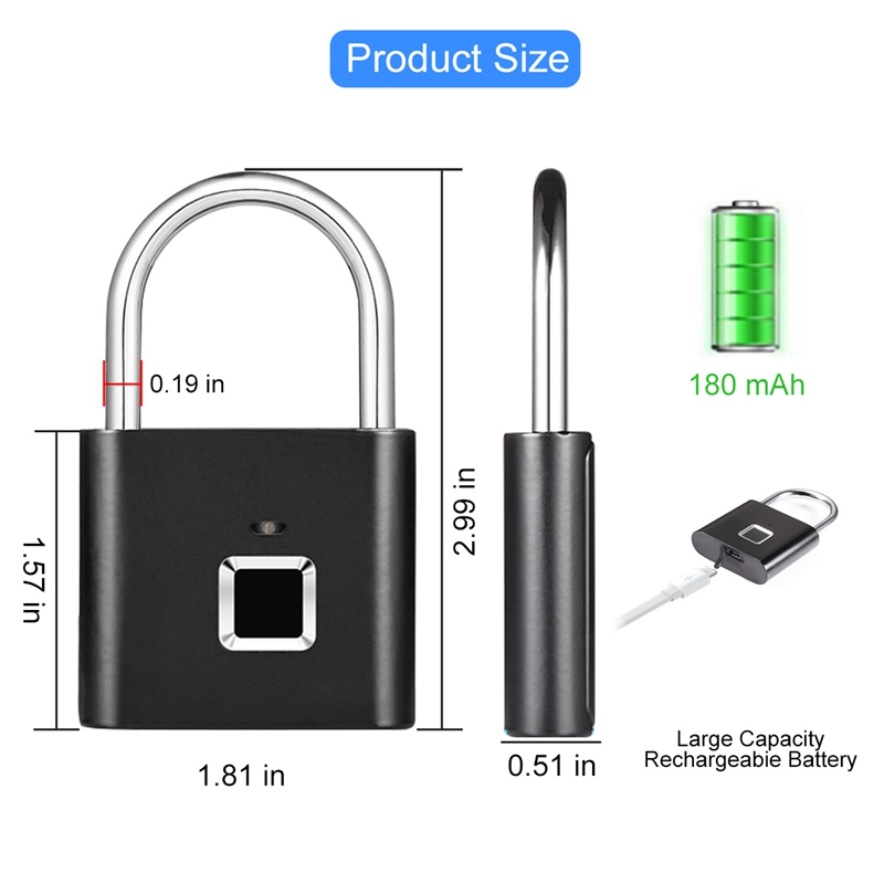 Biometric Door Lock Keyless Fi - Smart Home News ulasan dan harga