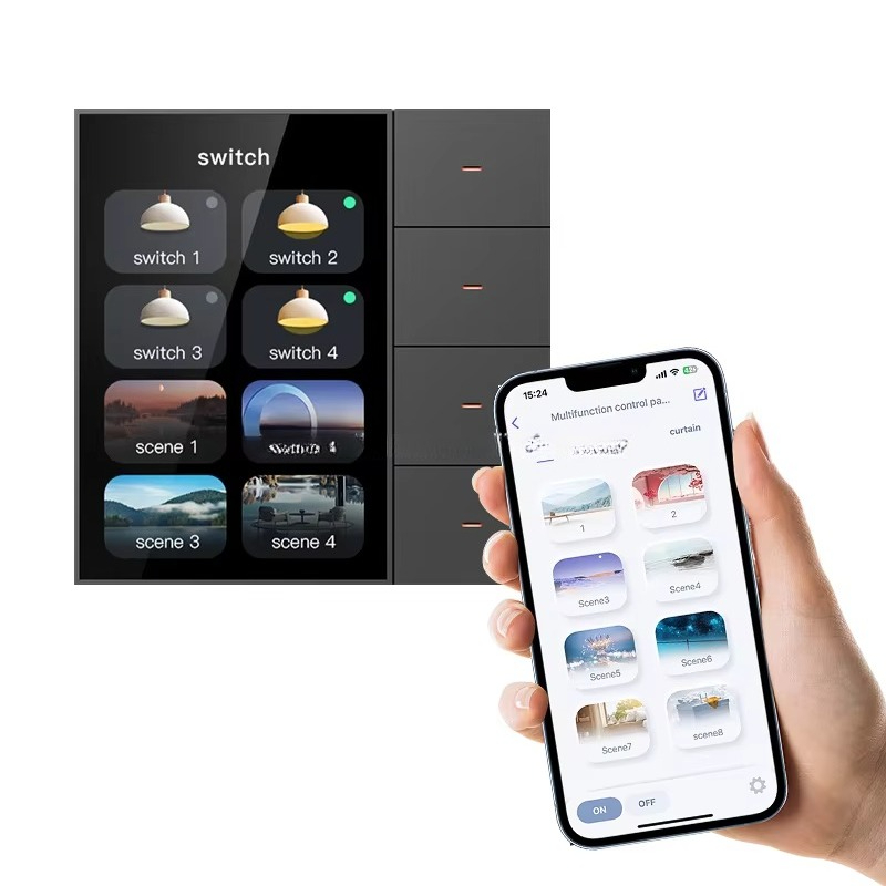 F3 Pro 3.5 Inch IPS Touch Pane - Smart Home Integration ulasan dan harga