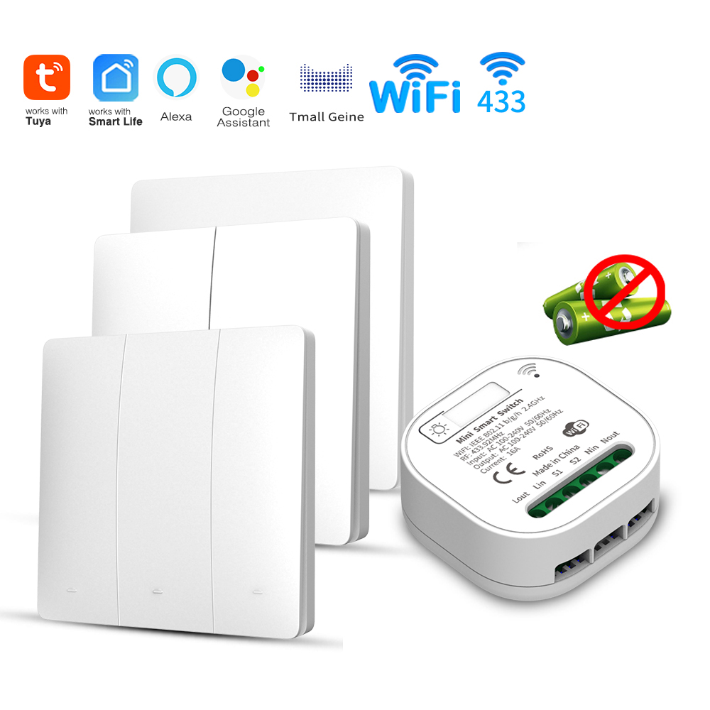Tuya WiFi Smart Self-Powered L - Smart Home Certification ulasan dan harga