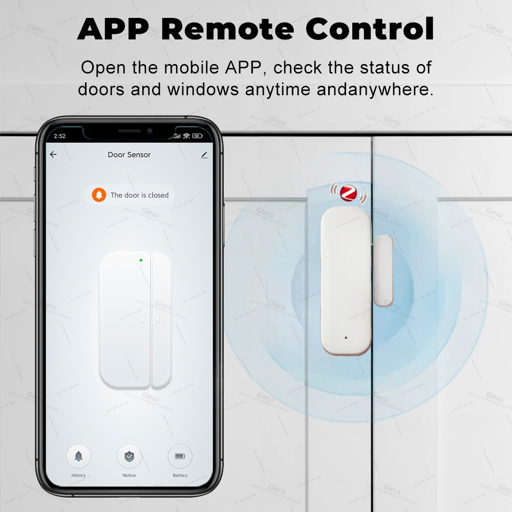 Tuya Zigbee Door Window Sensor - Door Window Sensor ulasan dan harga