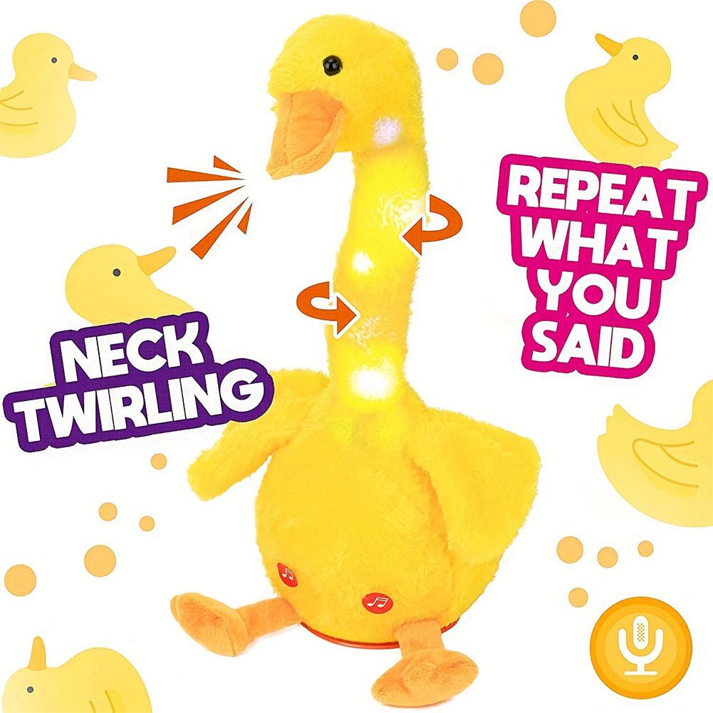Dancing Duck Plush Toy Electro - Smart Home Decor ulasan dan harga