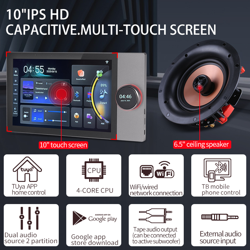 Smart Home Background Music Sy - Smart Home Touchscreen Control Panel ulasan dan harga