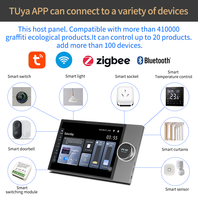 Smart Home Background Music Sy - Smart Home Touchscreen Control Panel ulasan dan harga
