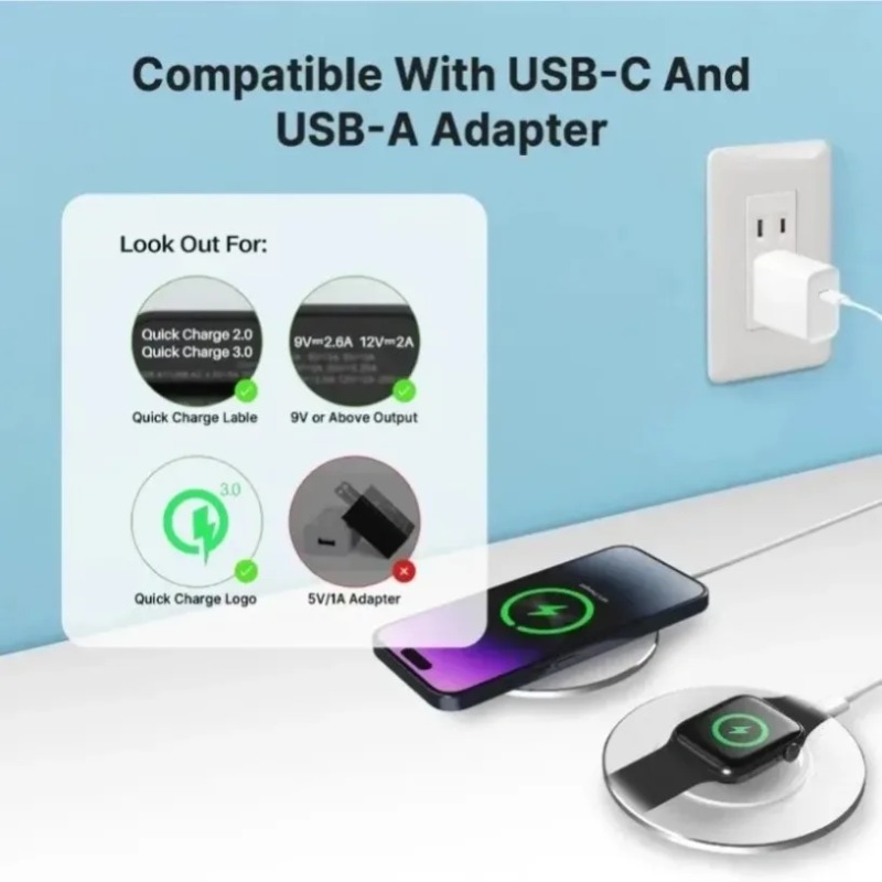 Compact 15W 3 In 1 Wireless Ch - Smart Home Design ulasan dan harga