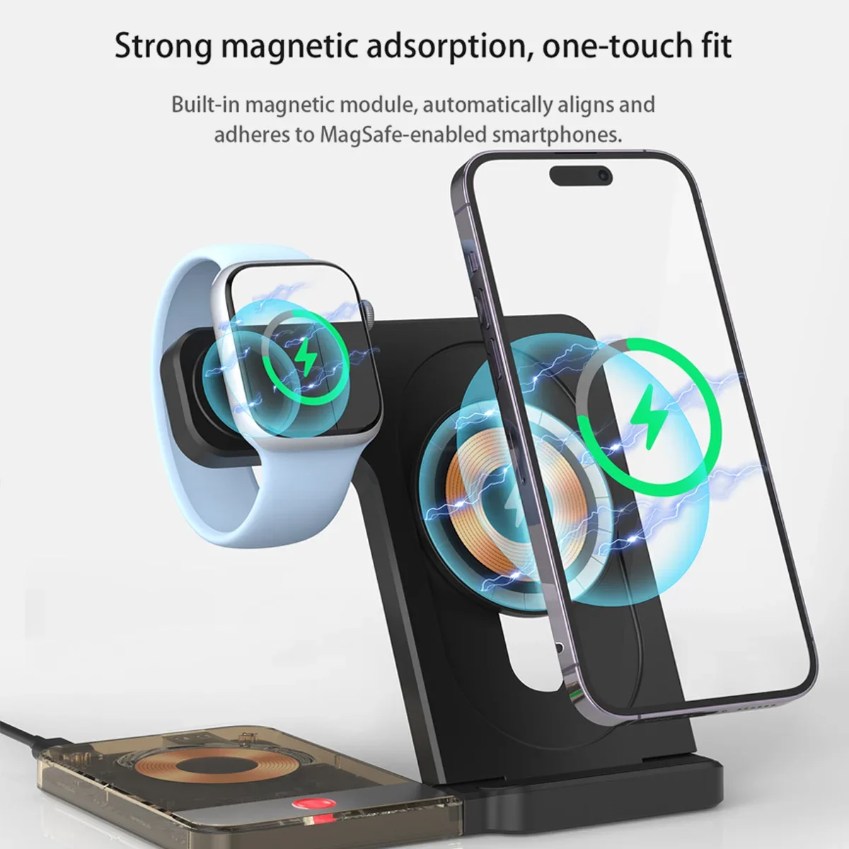 15W MagSafe Compatible Wireles - Smart Home Design ulasan dan harga