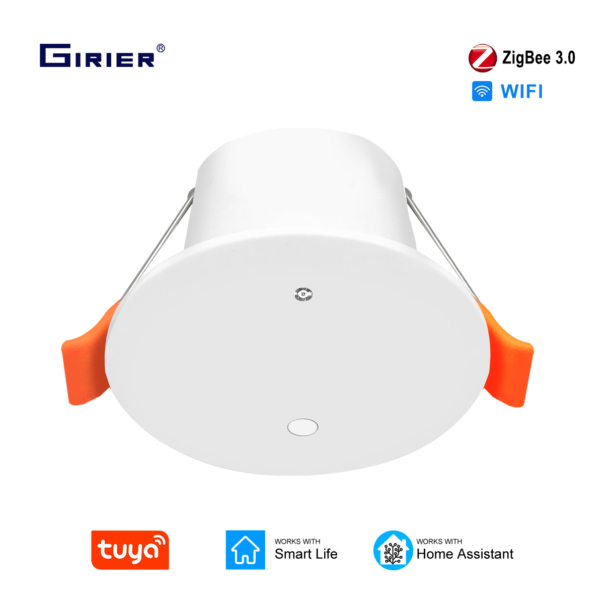 GIRIER Tuya ZigBee Human Prese - Pir Motion Sensor ulasan dan harga