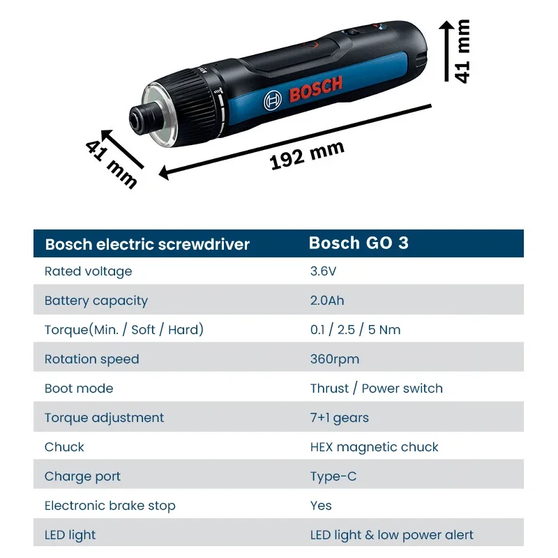 BOSCH Go 3 Electric Screwdrive - Smart Home Bosch ulasan dan harga